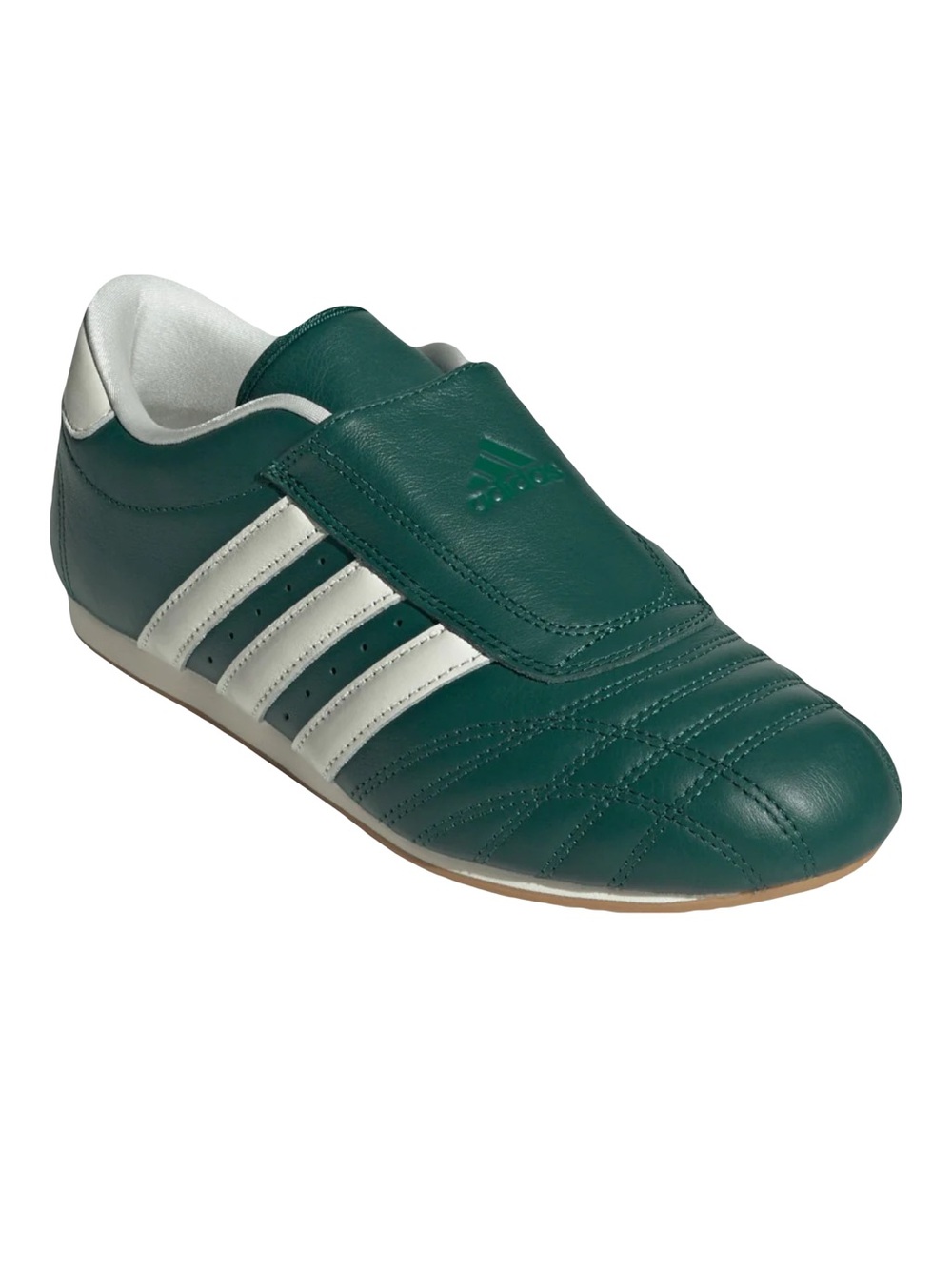 adidas Originals Taekwondo Slip On Shoes Collegiate Green White Size 7 NWOB - Picture 1 of 6